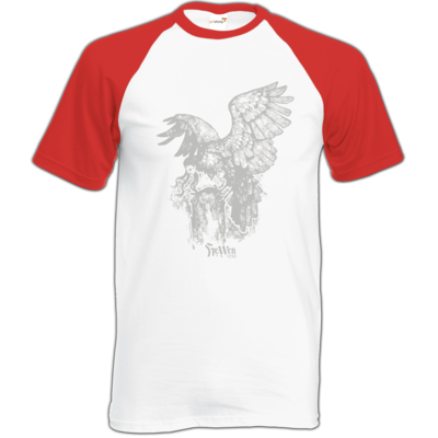 Motiv: Baseball-T FAIR WEAR - HeXXen - Harpyie - bestimme auf Wunsch Details wie Produkt, Grösse, Farbe und Position selbst ! Motiv: Baseball-T FAIR WEAR - HeXXen - Harpyie