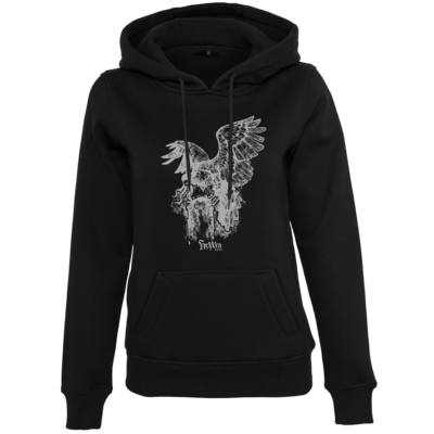 Motiv: Womens Heavy Hoody - HeXXen - Harpyie - bestimme auf Wunsch Details wie Produkt, Grösse, Farbe und Position selbst ! Motiv: Womens Heavy Hoody - HeXXen - Harpyie