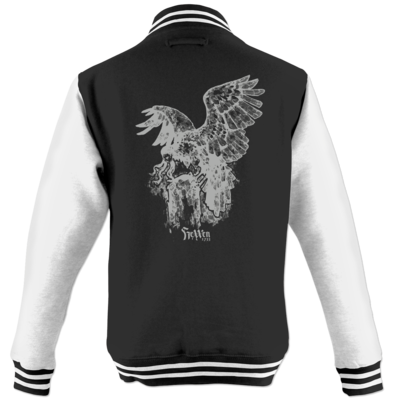 Motiv: College Jacke - HeXXen - Harpyie - bestimme auf Wunsch Details wie Produkt, Grösse, Farbe und Position selbst ! Motiv: College Jacke - HeXXen - Harpyie