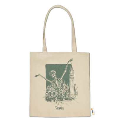 Motiv: Baumwolltasche - HeXXen - Totentanz - bestimme auf Wunsch Details wie Produkt, Grösse, Farbe und Position selbst ! Motiv: Baumwolltasche - HeXXen - Totentanz