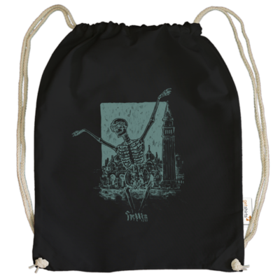 Motiv: Cotton Gymsac - HeXXen - Totentanz - bestimme auf Wunsch Details wie Produkt, Grösse, Farbe und Position selbst ! Motiv: Cotton Gymsac - HeXXen - Totentanz