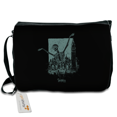 Motiv: Schultertasche - HeXXen - Totentanz - bestimme auf Wunsch Details wie Produkt, Grösse, Farbe und Position selbst ! Motiv: Schultertasche - HeXXen - Totentanz