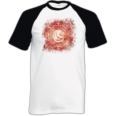 Motiv: TShirt Baseball - Dämonen - Pandämonium - bestimme auf Wunsch Details wie Produkt, Grösse, Farbe und Position selbst ! Motiv: TShirt Baseball - Dämonen - Pandämonium