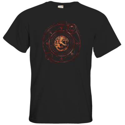 Motiv: T-Shirt Premium FAIR WEAR - Dämonen - Pandämonium - bestimme auf Wunsch Details wie Produkt, Grösse, Farbe und Position selbst ! Motiv: T-Shirt Premium FAIR WEAR - Dämonen - Pandämonium