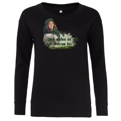 Motiv: Girlie Crew Sweatshirt - HeXXen - Anna - bestimme auf Wunsch Details wie Produkt, Grösse, Farbe und Position selbst ! Motiv: Girlie Crew Sweatshirt - HeXXen - Anna