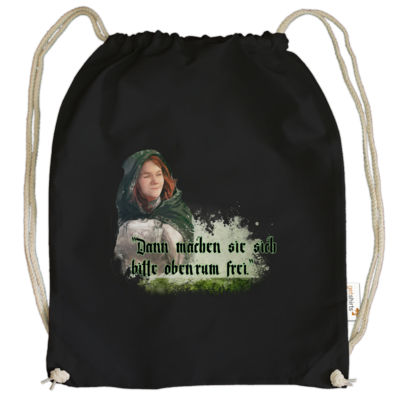 Motiv: Cotton Gymsac - HeXXen - Anna - bestimme auf Wunsch Details wie Produkt, Grösse, Farbe und Position selbst ! Motiv: Cotton Gymsac - HeXXen - Anna