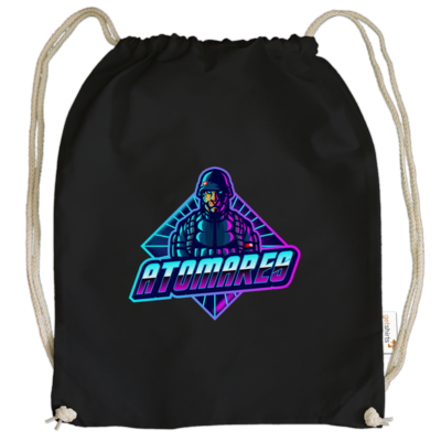 Motiv: Cotton Gymsac - Atomares Bengal Soldier Logo - bestimme auf Wunsch Details wie Produkt, Grösse, Farbe und Position selbst ! Motiv: Cotton Gymsac - Atomares Bengal Soldier Logo
