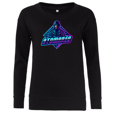 Motiv: Girlie Crew Sweatshirt - Atomares Bengal Soldier Logo - bestimme auf Wunsch Details wie Produkt, Grösse, Farbe und Position selbst ! Motiv: Girlie Crew Sweatshirt - Atomares Bengal Soldier Logo