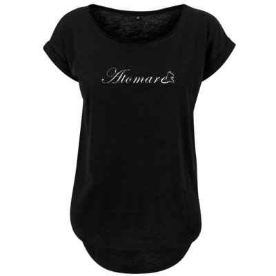 Motiv: Ladies Long Slub Tee - (C)atomares - bestimme auf Wunsch Details wie Produkt, Grösse, Farbe und Position selbst ! Motiv: Ladies Long Slub Tee - (C)atomares