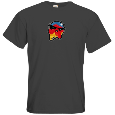 Motiv: T-Shirt Premium FAIR WEAR - Eistüte - Sommer 2019 - bestimme auf Wunsch Details wie Produkt, Grösse, Farbe und Position selbst ! Motiv: T-Shirt Premium FAIR WEAR - Eistüte - Sommer 2019