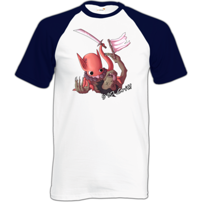 Motiv: TShirt Baseball - WC3 Bladekrake - bestimme auf Wunsch Details wie Produkt, Grösse, Farbe und Position selbst ! Motiv: TShirt Baseball - WC3 Bladekrake