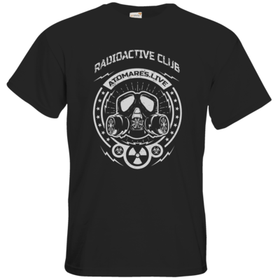 Motiv: T-Shirt Premium FAIR WEAR - Radioactive Club - bestimme auf Wunsch Details wie Produkt, Grösse, Farbe und Position selbst ! Motiv: T-Shirt Premium FAIR WEAR - Radioactive Club