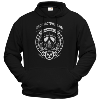 Motiv: Hoodie Premium FAIR WEAR - Radioactive Club - bestimme auf Wunsch Details wie Produkt, Grösse, Farbe und Position selbst ! Motiv: Hoodie Premium FAIR WEAR - Radioactive Club