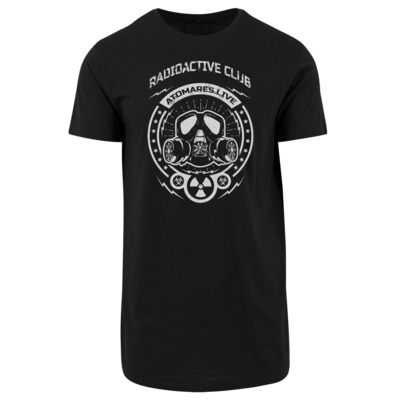 Motiv: Shaped Long Tee - Radioactive Club - bestimme auf Wunsch Details wie Produkt, Grösse, Farbe und Position selbst ! Motiv: Shaped Long Tee - Radioactive Club