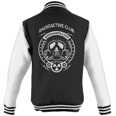 Motiv: College Jacke - Radioactive Club - bestimme auf Wunsch Details wie Produkt, Grösse, Farbe und Position selbst ! Motiv: College Jacke - Radioactive Club