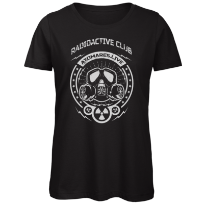 Motiv: Organic Lady T-Shirt - Radioactive Club - bestimme auf Wunsch Details wie Produkt, Grösse, Farbe und Position selbst ! Motiv: Organic Lady T-Shirt - Radioactive Club