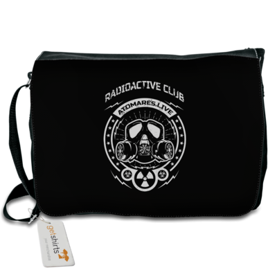 Motiv: Schultertasche - Radioactive Club - bestimme auf Wunsch Details wie Produkt, Grösse, Farbe und Position selbst ! Motiv: Schultertasche - Radioactive Club
