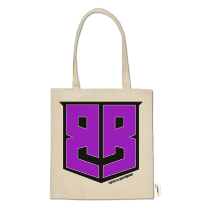 Motiv: Baumwolltasche - Purple Logo - bestimme auf Wunsch Details wie Produkt, Grösse, Farbe und Position selbst ! Motiv: Baumwolltasche - Purple Logo