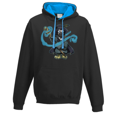 Motiv: Two-Tone Hoodie - The Elder Dodo - bestimme auf Wunsch Details wie Produkt, Grösse, Farbe und Position selbst ! Motiv: Two-Tone Hoodie - The Elder Dodo