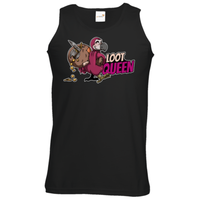 Motiv: Athletic Vest - Loot-Queen - bestimme auf Wunsch Details wie Produkt, Grösse, Farbe und Position selbst ! Motiv: Athletic Vest - Loot-Queen
