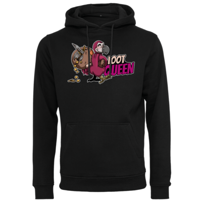 Motiv: Heavy Hoodie - Loot-Queen - bestimme auf Wunsch Details wie Produkt, Grösse, Farbe und Position selbst ! Motiv: Heavy Hoodie - Loot-Queen