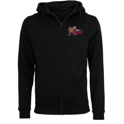 Motiv: Heavy Zip-Hoodie - Loot-Queen - bestimme auf Wunsch Details wie Produkt, Grösse, Farbe und Position selbst ! Motiv: Heavy Zip-Hoodie - Loot-Queen
