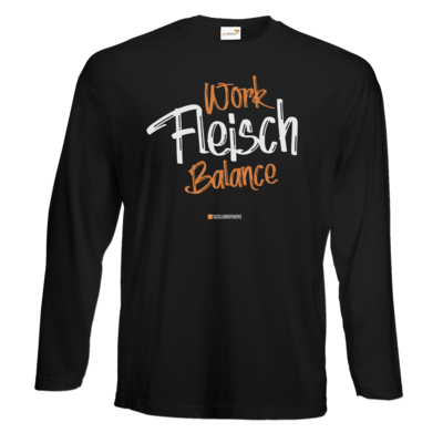 Motiv: Exact 190 Longsleeve FAIR WEAR - Fleisch Balance - bestimme auf Wunsch Details wie Produkt, Grösse, Farbe und Position selbst ! Motiv: Exact 190 Longsleeve FAIR WEAR - Fleisch Balance