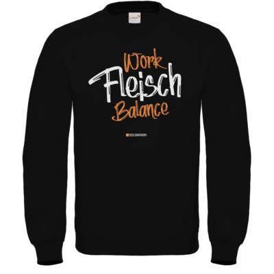 Motiv: Sweatshirt FAIR WEAR - Fleisch Balance - bestimme auf Wunsch Details wie Produkt, Grösse, Farbe und Position selbst ! Motiv: Sweatshirt FAIR WEAR - Fleisch Balance