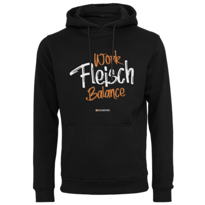 Motiv: Heavy Hoodie - Fleisch Balance - bestimme auf Wunsch Details wie Produkt, Grösse, Farbe und Position selbst ! Motiv: Heavy Hoodie - Fleisch Balance
