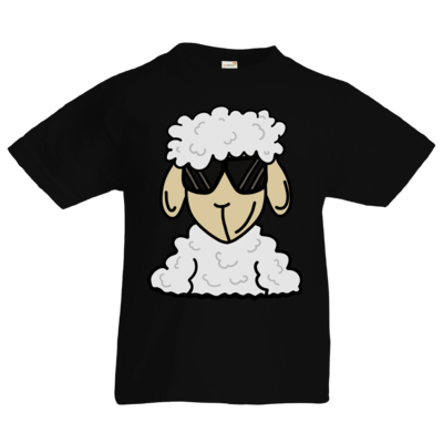 Motiv: Kids T-Shirt Premium FAIR WEAR - ZOS Schaf mit Sonnenbrille - bestimme auf Wunsch Details wie Produkt, Grösse, Farbe und Position selbst ! Motiv: Kids T-Shirt Premium FAIR WEAR - ZOS Schaf mit Sonnenbrille