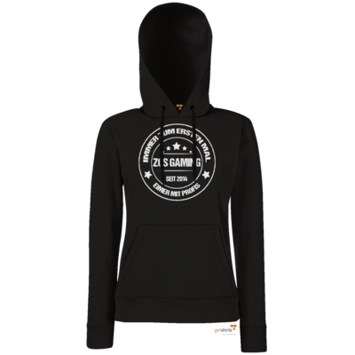Motiv: Hoodie Damen Classic - ZOS Vintage - Eimer mit Profis - bestimme auf Wunsch Details wie Produkt, Grösse, Farbe und Position selbst ! Motiv: Hoodie Damen Classic - ZOS Vintage - Eimer mit Profis