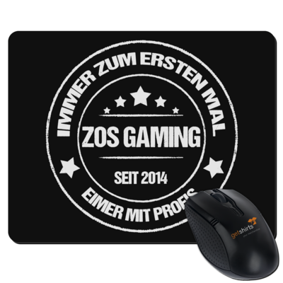 Motiv: Mousepad Textil - ZOS Vintage - Eimer mit Profis - bestimme auf Wunsch Details wie Produkt, Grösse, Farbe und Position selbst ! Motiv: Mousepad Textil - ZOS Vintage - Eimer mit Profis