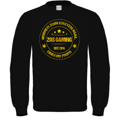 Motiv: Sweatshirt FAIR WEAR - ZOS Vintage GOLD - Eimer mit Profis 