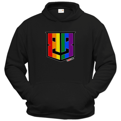 Motiv: Hoodie Classic - Logo Pride - bestimme auf Wunsch Details wie Produkt, Grösse, Farbe und Position selbst ! Motiv: Hoodie Classic - Logo Pride