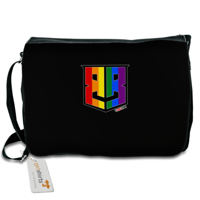 Motiv: Schultertasche - Logo Pride - bestimme auf Wunsch Details wie Produkt, Grösse, Farbe und Position selbst ! Motiv: Schultertasche - Logo Pride