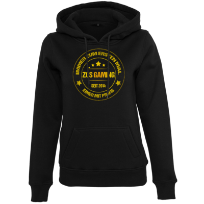 Motiv: Womens Heavy Hoody - ZOS Vintage GOLD - Eimer mit Profis - bestimme auf Wunsch Details wie Produkt, Grösse, Farbe und Position selbst ! Motiv: Womens Heavy Hoody - ZOS Vintage GOLD - Eimer mit Profis