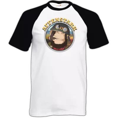 Motiv: TShirt Baseball - Affenstark - bestimme auf Wunsch Details wie Produkt, Grösse, Farbe und Position selbst ! Motiv: TShirt Baseball - Affenstark