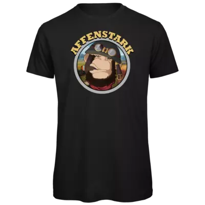 Motiv: Organic T-Shirt - Affenstark - bestimme auf Wunsch Details wie Produkt, Grösse, Farbe und Position selbst ! Motiv: Organic T-Shirt - Affenstark