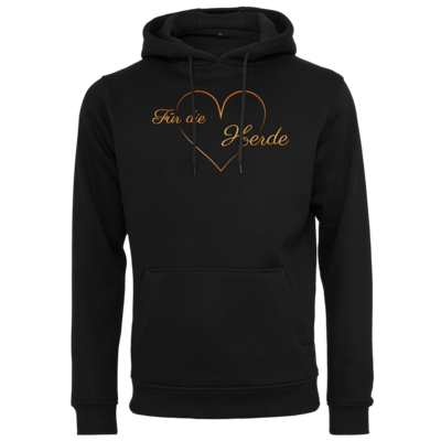 Motiv: Heavy Hoodie - Für die Herde - Herz - bestimme auf Wunsch Details wie Produkt, Grösse, Farbe und Position selbst ! Motiv: Heavy Hoodie - Für die Herde - Herz