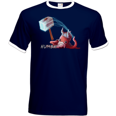 Motiv: T-Shirt Ringer - WC3 HUMBA - bestimme auf Wunsch Details wie Produkt, Grösse, Farbe und Position selbst ! Motiv: T-Shirt Ringer - WC3 HUMBA