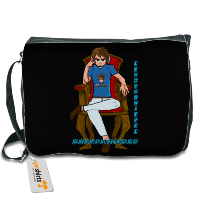 Motiv: Schultertasche - Chefpanierer - bestimme auf Wunsch Details wie Produkt, Grösse, Farbe und Position selbst ! Motiv: Schultertasche - Chefpanierer