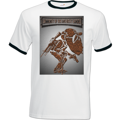 Motiv: T-Shirt Ringer - OARG Community - bestimme auf Wunsch Details wie Produkt, Grösse, Farbe und Position selbst ! Motiv: T-Shirt Ringer - OARG Community