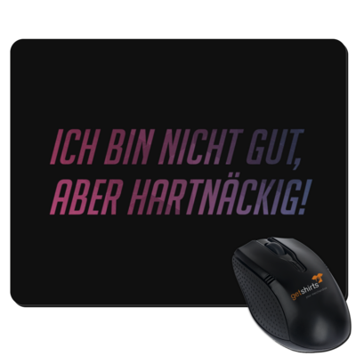 Motiv: Mousepad Textil - Glu3cifer Credo - bestimme auf Wunsch Details wie Produkt, Grösse, Farbe und Position selbst ! Motiv: Mousepad Textil - Glu3cifer Credo