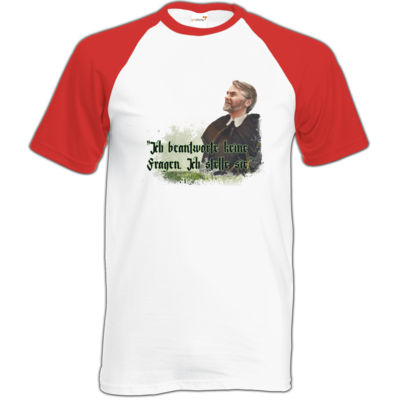 Motiv: Baseball-T FAIR WEAR - HeXXen - Johann - bestimme auf Wunsch Details wie Produkt, Grösse, Farbe und Position selbst ! Motiv: Baseball-T FAIR WEAR - HeXXen - Johann