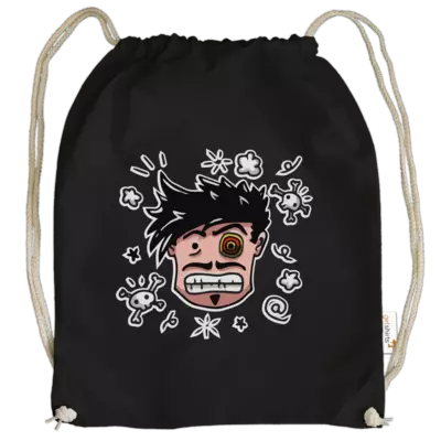 Motiv: Cotton Gymsac - Teilzeit-Salzig - bestimme auf Wunsch Details wie Produkt, Grösse, Farbe und Position selbst ! Motiv: Cotton Gymsac - Teilzeit-Salzig