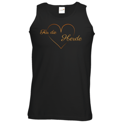 Motiv: Athletic Vest - Für die Herde - Herz - bestimme auf Wunsch Details wie Produkt, Grösse, Farbe und Position selbst ! Motiv: Athletic Vest - Für die Herde - Herz