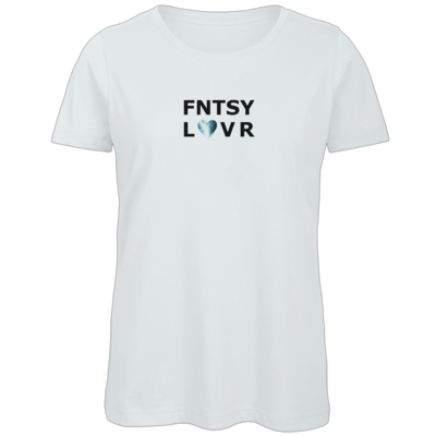 Motiv: Organic Lady T-Shirt - Fantasy Lover | FNTSY LVR - bestimme auf Wunsch Details wie Produkt, Grösse, Farbe und Position selbst ! Motiv: Organic Lady T-Shirt - Fantasy Lover | FNTSY LVR