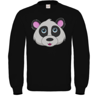 Motiv: Sweatshirt FAIR WEAR - Panda - bestimme auf Wunsch Details wie Produkt, Grösse, Farbe und Position selbst ! Motiv: Sweatshirt FAIR WEAR - Panda