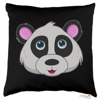 Motiv: Kissen Baumwolle - Panda - bestimme auf Wunsch Details wie Produkt, Grösse, Farbe und Position selbst ! Motiv: Kissen Baumwolle - Panda