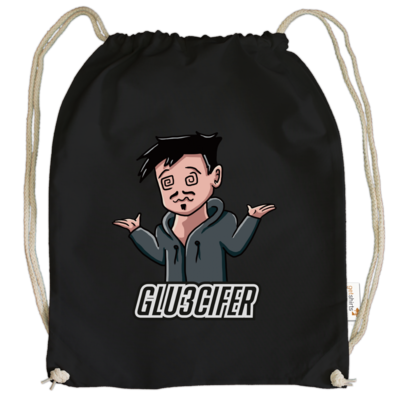 Motiv: Cotton Gymsac - Whats Up!? - bestimme auf Wunsch Details wie Produkt, Grösse, Farbe und Position selbst ! Motiv: Cotton Gymsac - Whats Up!?